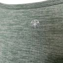 Gaiam Heather Green Long Sleeve Yoga Top Photo 3