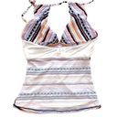 Anne cole  Stormy Seas Printed Keyhole Tankini Top Photo 4