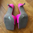 Rouge Helium Hot Pink Kitten Heels Photo 5