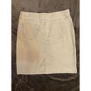 L.L.Bean  Womens 8 Skirt Classic Fit Corduroy Tan Pockets High Waist Size 10 Photo 2