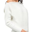 n:philanthropy  White Off Shoulder Ribbed Sweater Elda Size Medium New Photo 18