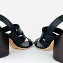 Salvatore Ferragamo  Trezze 85mm Block Heel Slingback Leather Sandals Size 6.5 D Photo 8