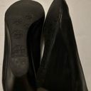 Tory Burch  black wedge shoes sz 7.5 Photo 6