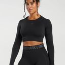 Gymshark FLEX SPORTS LONG SLEEVE CROP TOP Photo 0