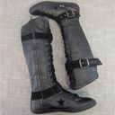 Converse OS LO PRO XXHI Black Leather Knee High Lace Up Boxing Boot Womens 6.5 Photo 8