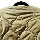 Brixton Reversible Sherpa Puffer Military Style Jacket Olive Green Size XS Photo 8