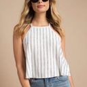 Tobi  striped tank top, size small Photo 0