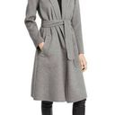 Vince  Grey Wool Belted Wrap Coat Size: XS Photo 0