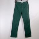 Madewell  The '90s Straight Utility Pant in Canvas Old Spruce Green Size 25 Photo 1