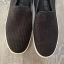 Rothy's  Mesh Honeycomb Knit Black Slip On Sneakers Photo 2