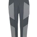 Aura MICHI Athletic Gray  Pocket Colorblock Panel Leggings Photo 0