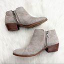 Sam Edelman  Gray Tan Ankle Booties size 8 Photo 2