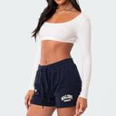 Edikted Malibu Girl Sweat Shorts Photo 3