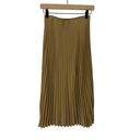 J.Crew  Gwyneth Pleated Slip Skirt in Camel Photo 7