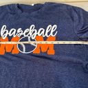 Baseball Mom Short sleeve Shirt Top Medium Photo 2