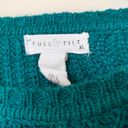 Full Tilt Forrest Green Cropped Sweater Photo 1