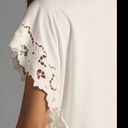 Pilcro Anthropologie White Eyelet Tee Photo 1