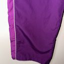 Ativa Purple Striped Track Pants Size Medium Women's Photo 1