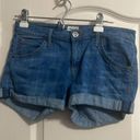 Hudson Jeans Hudson Rolled Hem Flap Pocket Denim Shorts Photo 0