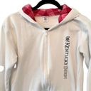 Boxercraft  Women's Kentucky Derby Full Zip Hoodie White Cream Sweatshirt Sz L Photo 1