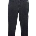 Madewell  The Perfect Vintage Jeans Cropped Lunar Wash Faded Black Womens Size 25 Photo 2