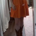 Orange Game Day Dress Photo 2