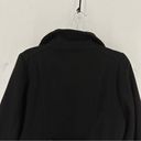 H&M  Pea Coat Buttoned Jacket Size 10 Black Photo 7