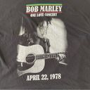 Zion Rootswear Bob Marley Shirt One Love Concert 1978 Black Size M  Photo 1