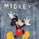 Lee Vintage  Jean Jacket Size Large Mickey on the back Disney Photo 2