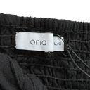 ONIA  Black Beach Gauze Tank Top Large NEW Photo 7