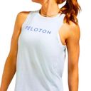 Peloton Women’s Blue Tulip Back Tank Photo 0