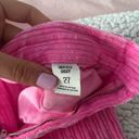 Urban Outfitters Pink Corduroy Baggy pants size 27 worn once!! Photo 3