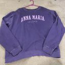 Crew Neck Sweatshirt Purple Size XL Photo 0