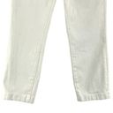 Good American  Womens Size 0/25 Jeans Cream Straight Leg Denim Pants TINY FLAW Photo 3