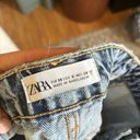 ZARA High Waisted Denim Shorts Photo 2