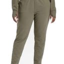 All In Motion Women's French Terry High-Rise Jogger Taper Pants  Moss Green M Photo 0