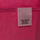 Isaac Mizrahi  for Target Womens Pink Button Up 100% Cotton Cardigan Size XS Photo 3