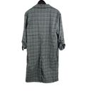 Bershka  Plaid Casual Trench Jacket M/L Photo 5