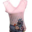 Disney  Store Eeyore Blush Pink Tank Top Size Women's Extra Small (XS) Photo 0