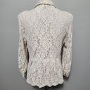 Nordstrom Nordstom Cupio Cream Lace Blazer Size Large Photo 3