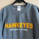 Gildan  Iowa Hawkeyes Gray Crewneck Sweatshirt 2XL Photo 1