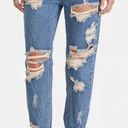 One Teaspoon  Awesome Baggies Destroyed Jeans Wolf Blue Size Photo 0