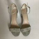 I. Miller  Womens Rhinestone Ankle Strap Block Heel Sandals Size 9 EUC Photo 1