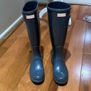 Hunter Tall Gray Rainboots Photo 0