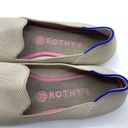 ROTHY'S The Loafer Knit Flats Shoes Round Toe Beige Comfort Casual Size 9 Photo 6