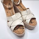 Sam Edelman | Modern Ivory Boho Woven Leather Wedges Marietta Photo 2