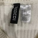 H&M White Knit Sweater Vest Photo 3