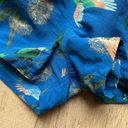 Patagonia  Barely Baggies 2.5” Short Women’s Size Medium Parrot Print Blue Photo 5