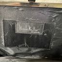 Nicole Miller Vintage  black patent evening bag chain/clutch purse Sleek Chic Photo 6