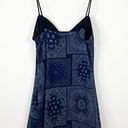 Urban Outfitters  Elodie Mesh Bandana Print Mini Dress S Blue Photo 2